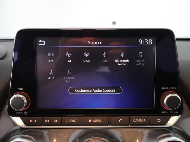 Nissan JUKE DIG-T ACENTA CARPLAY NAVI GARANTIE TOT 04-2034! BIJNA NIEUW!. CAMERA .