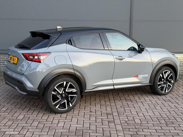 Nissan JUKE 1.6 Hybrid N-Design cold pack / Navigatie / Stuur- & Stoelverwarming / Apple Carplay & Android Auto / Achteruitrijcamera / Parkeersensoren V & A /