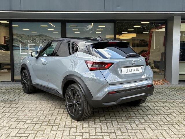 Nissan JUKE 1.6 Hybrid Pulse NIEUW UIT VOORRAAD LEVERBAAR | Bose geluidsinstallatie | Parkeersensoren voor- en achter | Lederen bekleding | Voorruitverwarming | Stoelverwarming | Adaptieve Cruise Control | Navigatiesysteem | Tot 10 jaar fabrieksgarantie