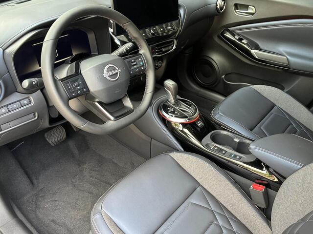 Nissan JUKE 1.6 Hybrid Pulse NIEUW UIT VOORRAAD LEVERBAAR | Bose geluidsinstallatie | Parkeersensoren voor- en achter | Lederen bekleding | Voorruitverwarming | Stoelverwarming | Adaptieve Cruise Control | Navigatiesysteem | Tot 10 jaar fabrieksgarantie