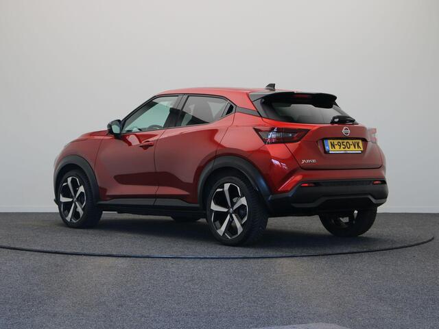 Nissan JUKE 1.0 DIG-T Tekna | All Season Banden | Rondomzicht Camera | Stoel, Stuur en Voorruitverwarming |