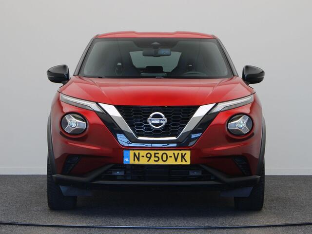 Nissan JUKE 1.0 DIG-T Tekna | All Season Banden | Rondomzicht Camera | Stoel, Stuur en Voorruitverwarming |
