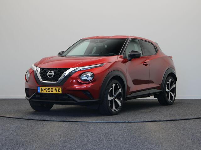Nissan JUKE 1.0 DIG-T Tekna | All Season Banden | Rondomzicht Camera | Stoel, Stuur en Voorruitverwarming |