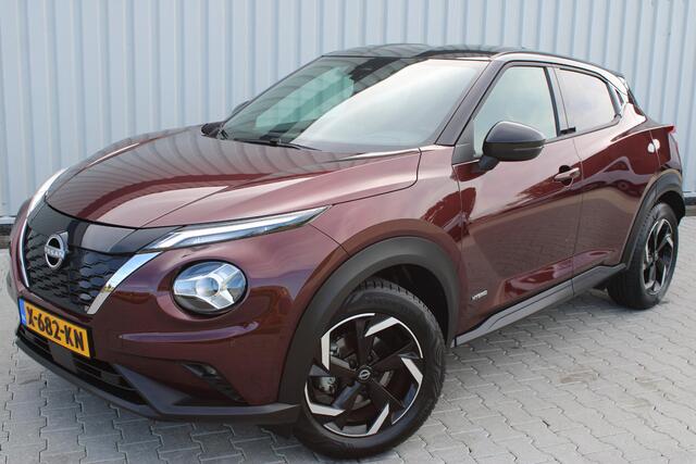 Nissan JUKE 1.6 Hybrid N-Connecta | Incl. 12 maanden garantie | Cruise control | Apple carplay/Android auto | Achteruitrijcamera | Keyless entry/start | Climate control | Parkeersensoren |