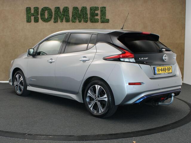 Nissan LEAF e+ Tekna 62 kWh -ORIGINEEL NEDERLANDSE AUTO - AFKOMSTIG VAN 1E EIGENAAR - 62 KWH - TREKHAAK - LEDER/ ALCANTARA BEKELDING - VOORSTOELEN VERWARMD - STUUR VERWARMD - BOSE AUDIO - 2 LAADKABELS - NAVIGATIE - DODEHOEK DETECTIE -