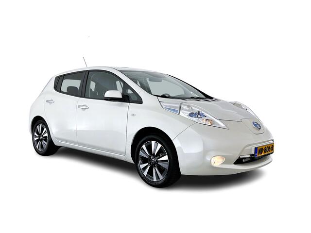 Nissan LEAF Tekna 30 kWh (INCL.BTW) Aut. *FULL-LEATHER | FULL-LED | BOSE-SURROUND | TOP-VIEW | KEYLESS | NAVI-FULLMAP | ECC | COMFORT-SEATS | 17"ALU*