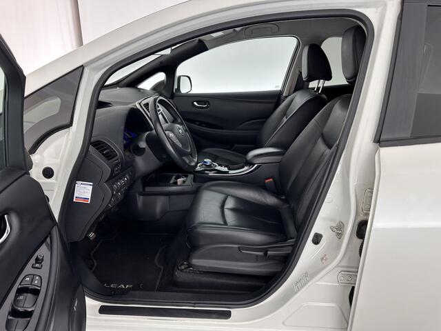 Nissan LEAF Tekna 30 kWh (INCL.BTW) Aut. *FULL-LEATHER | FULL-LED | BOSE-SURROUND | TOP-VIEW | KEYLESS | NAVI-FULLMAP | ECC | COMFORT-SEATS | 17"ALU*