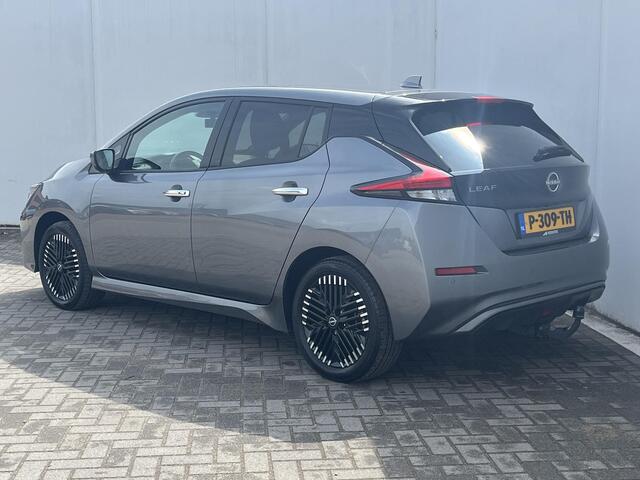 Nissan LEAF e+ Tekna 62 kWh Automaat / Trekhaak (Trekgewicht / 360° Camera / Achteruitrijcamera / Stuur- en Stoelverwarming voor en achter / Adaptieve Cruise- en Climate Control / Apple Carplay & Android Auto / Keyless Entry & Start / Bose Premium Audio / Navigatie f