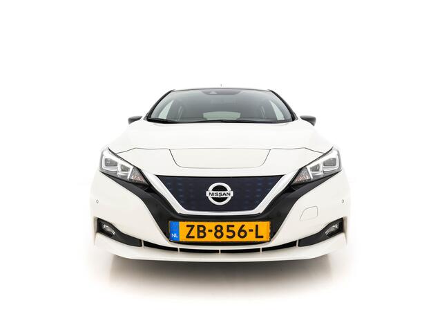 Nissan LEAF Tekna 40 kWh Aut. *LEATHER-FABRIC | FULL-LED | BOSE-SURROUND | ADAPTIVE-CRUISE | TOPVIEW | KEYLESS | NAVI-FULLMAP | BLINDSPOT | DAB+ | PDC | HEATED-COMFORTSEATS | TOWBAR | DIGI-COCKPIT | 17"ALU