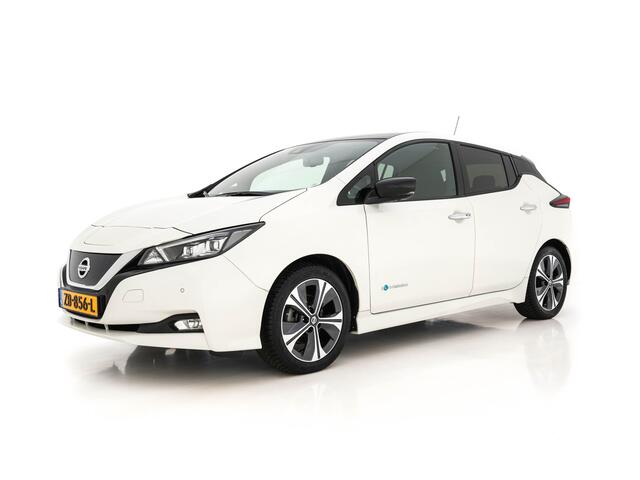 Nissan LEAF Tekna 40 kWh Aut. *LEATHER-FABRIC | FULL-LED | BOSE-SURROUND | ADAPTIVE-CRUISE | TOPVIEW | KEYLESS | NAVI-FULLMAP | BLINDSPOT | DAB+ | PDC | HEATED-COMFORTSEATS | TOWBAR | DIGI-COCKPIT | 17"ALU