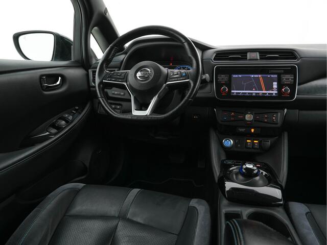 Nissan LEAF Tekna 40 kWh Aut. *LEATHER-FABRIC | FULL-LED | BOSE-SURROUND | ADAPTIVE-CRUISE | TOPVIEW | KEYLESS | NAVI-FULLMAP | BLINDSPOT | DAB+ | PDC | HEATED-COMFORTSEATS | TOWBAR | DIGI-COCKPIT | 17"ALU