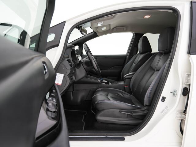 Nissan LEAF Tekna 40 kWh Aut. *LEATHER-FABRIC | FULL-LED | BOSE-SURROUND | ADAPTIVE-CRUISE | TOPVIEW | KEYLESS | NAVI-FULLMAP | BLINDSPOT | DAB+ | PDC | HEATED-COMFORTSEATS | TOWBAR | DIGI-COCKPIT | 17"ALU
