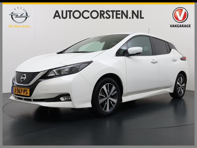 Nissan LEAF Acenta 40kWh Navi Camera Adap.Cruise Apple Carplay Android Ecc SOH 88% DAB Stuur-Stoel-Achterbankverwarming Lmv Privacy Glas Rijstrooksensor Origineel Nederlandse Auto 1e Eigenaar