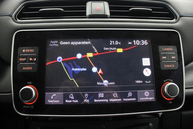 Nissan LEAF N-Connecta 40 kWh - Carplay, Navi, Camera, Cruise, Stoelverw.