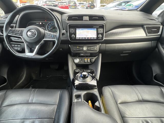 Nissan LEAF 2.ZERO EDITION 40 kWh Navigatie Carplay Stoel + Stuur verwarming Leder Led koplampen Dab ACC Getint Glas NL Auto