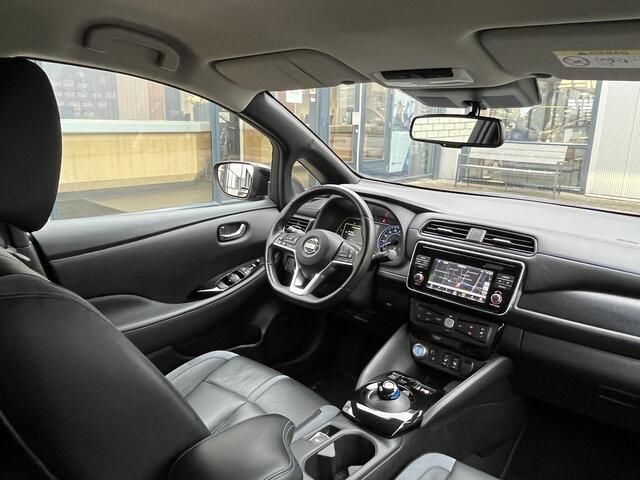 Nissan LEAF Tekna 40 kWh | NL Auto/2e Eig./Voll.Historie/Leder/Navi/Adapt.Cruise/Clima/Apple CarPlay-Android Auto/Bose Audio/360° Camera