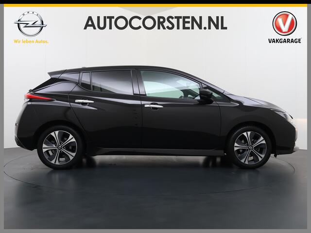 Nissan LEAF N-Connecta 40kWh Navi Ecc 360°Camera Adap.Cruise Pdc Keyless Blindspot Apple Carplay Android Auto Lmv 17" Stoel+Stuurverwarming DAB Bluetooth Lmv Privacyglas 1e Eigenaar Origineel Nederlandse Auto