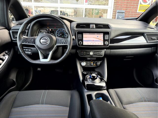 Nissan LEAF e+ N-Connecta 59 kWh SOH 94%, App Connect, 17''Lmv, Stoelverwarming