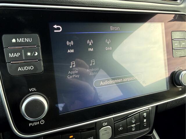 Nissan LEAF e+ N-Connecta 59 kWh SOH 94%, App Connect, 17''Lmv, Stoelverwarming