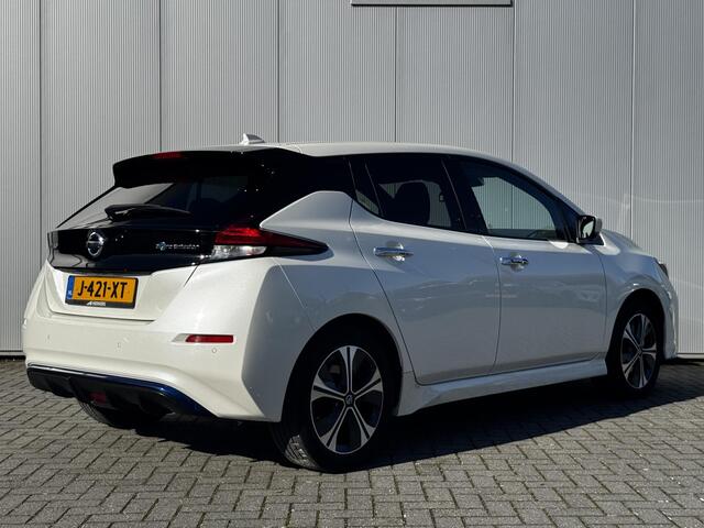 Nissan LEAF e+ N-Connecta 62 kWh / Soh 92,56% / Navigatie / Parkeersensoren v+a / Winter en zomer set / Stoelverwarming /