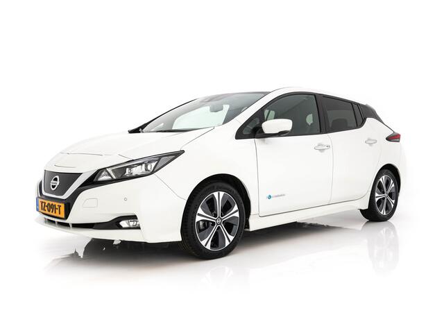 Nissan LEAF Tekna 40 kWh *LUXURY-LEATHER | FULL-LED | KEYLESS | NAVI-FULLMAP | BLIND-SPOT | BOSE-SOUND | DAB+ | HEATED-COMFORTSEATS | DIGI-COCKPIT | PRIVACY-GLASS | TOPVIEW-CAMERA | 17"ALU*