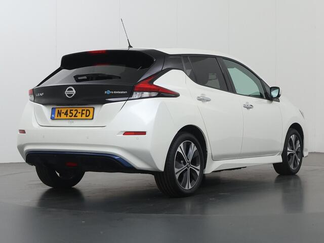 Nissan LEAF e+ N-Connecta 62 kWh | SOH 90% | Navigatie | Stoel/Stuurverwarming | 360 Camera | DAB | Adaptieve Cruise Control | Rij-hulpsysteem |