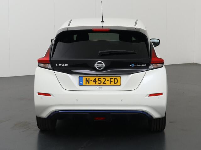 Nissan LEAF e+ N-Connecta 62 kWh | SOH 90% | Navigatie | Stoel/Stuurverwarming | 360 Camera | DAB | Adaptieve Cruise Control | Rij-hulpsysteem |