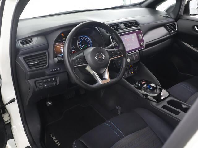Nissan LEAF e+ N-Connecta 62 kWh | SOH 90% | Navigatie | Stoel/Stuurverwarming | 360 Camera | DAB | Adaptieve Cruise Control | Rij-hulpsysteem |