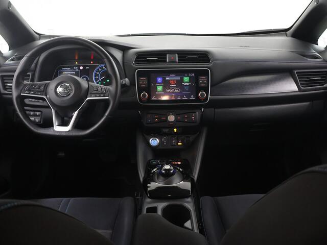Nissan LEAF e+ N-Connecta 62 kWh | SOH 90% | Navigatie | Stoel/Stuurverwarming | 360 Camera | DAB | Adaptieve Cruise Control | Rij-hulpsysteem |