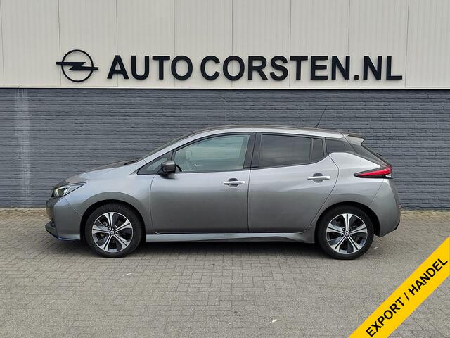 Nissan LEAF e+ N-Connecta 62kWh Adap.Cruise Warmtepomp Leder+Verwarmd 360°Camera Ecc Stuurverwarming Navi Apple Carplay/Android Auto Lmv Privacy Glas Isofix DAB Bluetooth Led Dodehoekdetectie 1e Eigenaar Origineel Nederlandse Auto