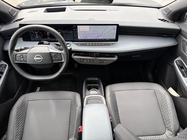 Nissan LEAF Evolve 75 kWh / 10 Jaar Nissan More / Panoramadak / Adaptief Cruise Control / Elektr. Voorstoelen / Massage Functie Bestuurder / Apple Carplay&Android Auto / Dab / Elektr. Achterklep / Cold Pack / Warmte Pomp /