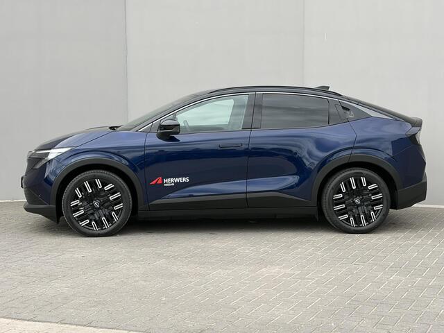 Nissan LEAF Evolve 75 kWh / 10 Jaar Nissan More / Panoramadak / Adaptief Cruise Control / Elektr. Voorstoelen / Massage Functie Bestuurder / Apple Carplay&Android Auto / Dab / Elektr. Achterklep / Cold Pack / Warmte Pomp /