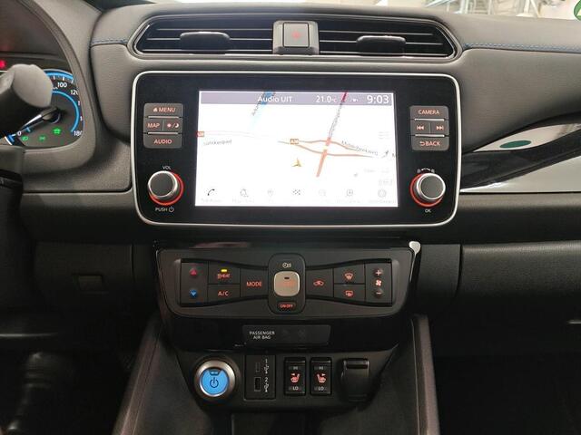Nissan LEAF E+ TEKNA 62 kWh (96% SOH) I GROOT ACCUPAKKET I 360° CAMERA I STOELVERWARMING I NAVIGATIE