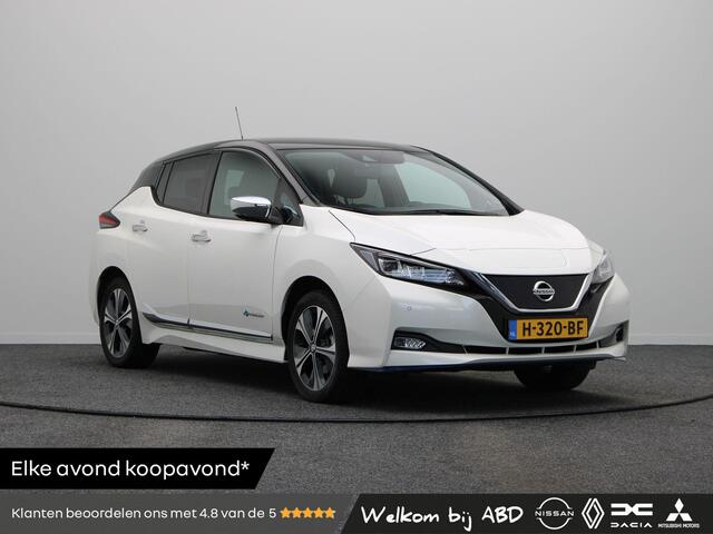 Nissan LEAF e+ Tekna 62 kWh | 94% SOH | Stoelverwarming voor en achterin | Leer | Pro-pilot | rondomzicht camera | BOSE audio | Dode hoek detectie | DAB | Apple carplay |