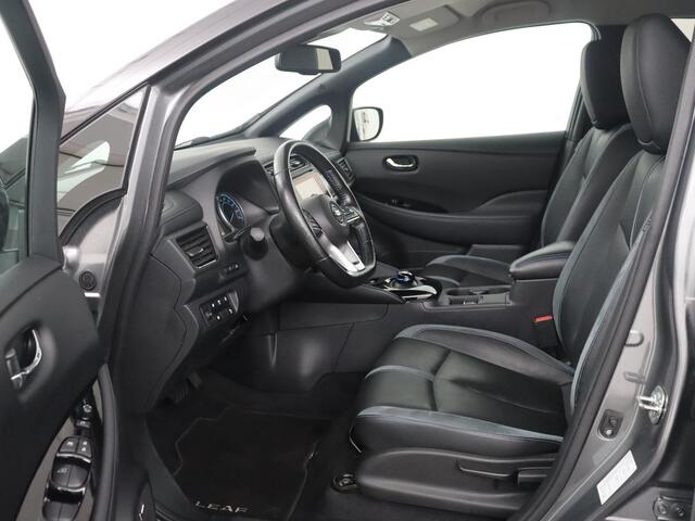 Nissan LEAF e+ Tekna 62 kWh | SOH 89.4% | Leder | Stuur/stoel verwarming | 360 camera | Adaptive cruise | Carplay | BOSE sound | Climate control | Dodehoek detectie | Full LED | Trekhaak |