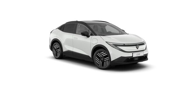 Nissan LEAF Advance 75 kWh | 18" lichtmetalen velgen met diamond cut | 3D-signatuur achterlichten en een doorlopende frontsignatuurlamp met verlicht Nissan-logo | Blind Spot (Warning & Intervention)