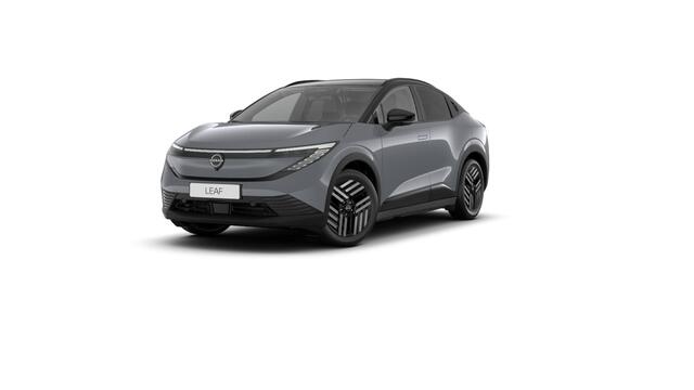 Nissan LEAF Advance 75 kWh | 18" lichtmetalen velgen met diamond cut | 3D-signatuur achterlichten en een doorlopende frontsignatuurlamp met verlicht Nissan-logo | Blind Spot (Warning & Intervention)