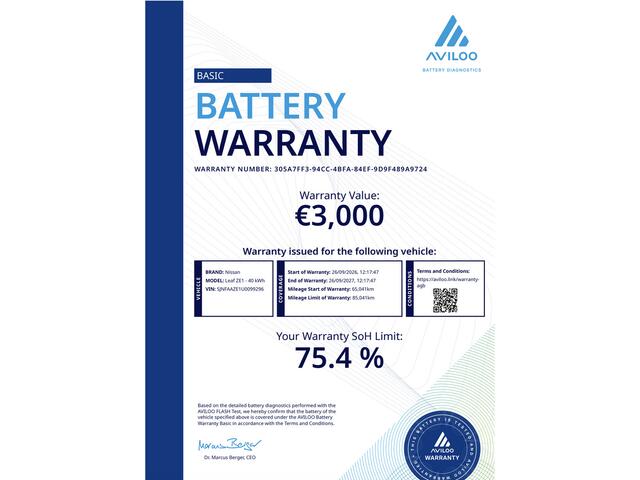 Nissan LEAF N-Connecta 40 kWh ?SOH 88.6% ?Navigatie ?360° Camera ?BLIS ?Adaptive Cruise ?Apple Carplay & Android auto ?Stuur- Stoelverwarming ?Parkeersensoren ?Lichtmetaal – foto 3