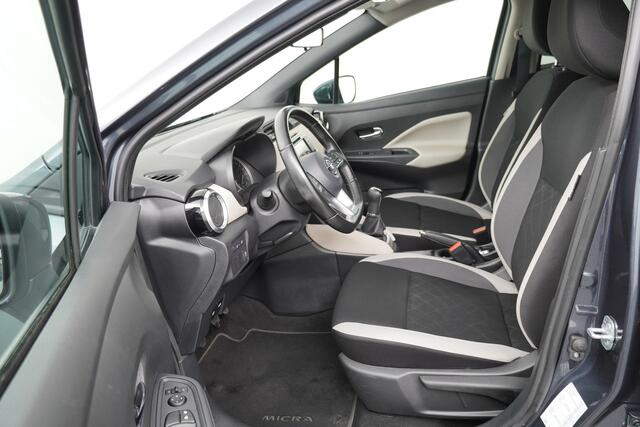 Nissan MICRA BWJ 2019 | 0.9 IG-T 90PK N-Way | Clima | PDC | Navi | Cruise | Privacy glass | LED | Lichtmetaal |