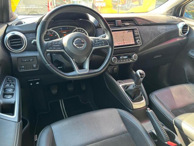 Nissan MICRA IG-T 100 N-Sport | NAVIGATIE | CAMERA | LEDER/ALCANTARA | 17 INCH | BTW-AUTO |