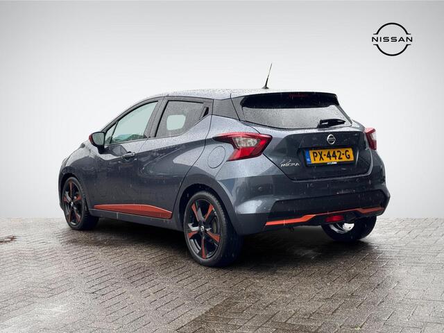 Nissan MICRA 0.9 IG-T Tekna Design Pack | Vol-Leder | BOSE Audio | 360° Camera | Stoelverwarming | Navigatie | Dodehoek Detectie | Cruise & Climate Control | Rijklaarprijs!