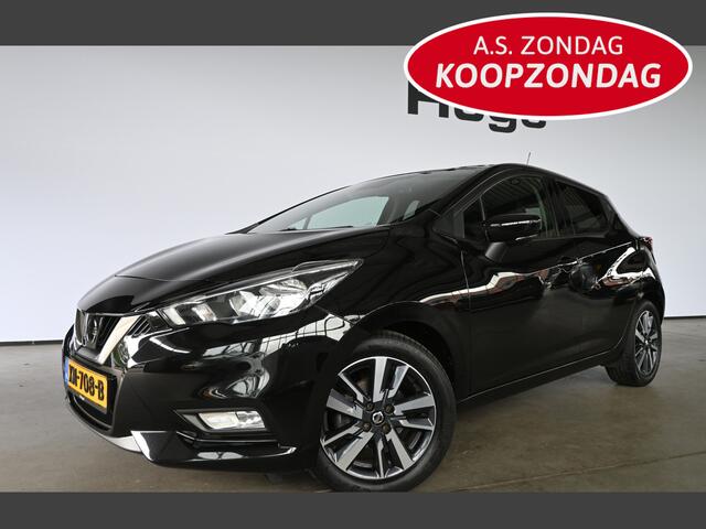 Nissan MICRA 1.0 IG-T N-Connecta Clima Cruise Control Navigatie Camera Goed Onderhouden! Inruil Mogelijk!