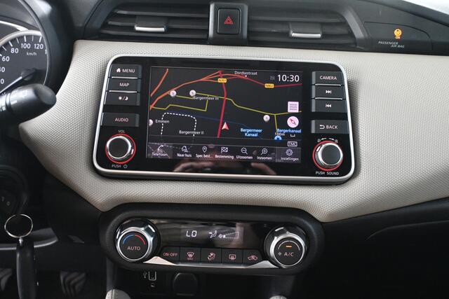 Nissan MICRA 1.0 IG-T N-Connecta Clima Cruise Control Navigatie Camera Goed Onderhouden! Inruil Mogelijk!