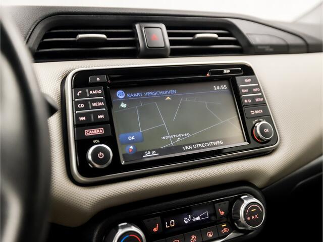 Nissan MICRA 0.9 IG-T N-Connecta (NAVIGATIE, CLIMATE, CAMERA, STOELVERWARMING, GETINT GLAS, SPORTSTOELEN, KEYLESS, CRUISE, LM VELGEN, NIEUWSTAAT)