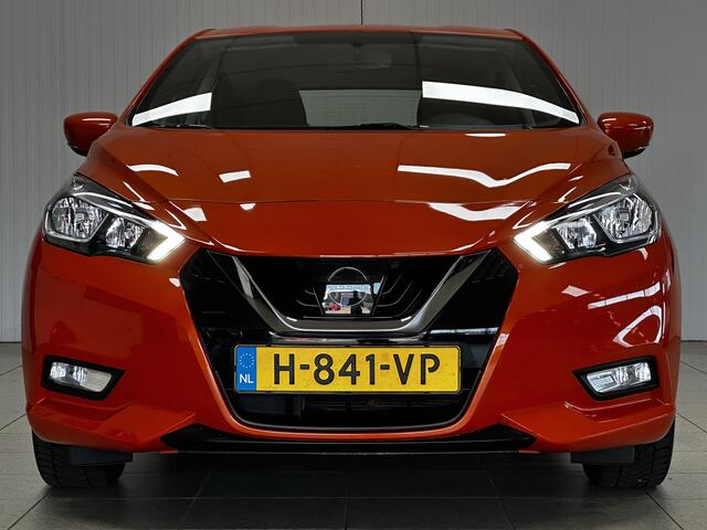 Nissan MICRA 1.0L Acenta/ LED Dagrijverl./ 16''LMV/ Stoelverw./ Camera/ DAB+/ Apple+Android/ Clima/ Navi/ Cruise/ Bluetooth/ Multi.LEDER.Stuur/ Elek.Pakket/ Isofix/ PDC Achter.