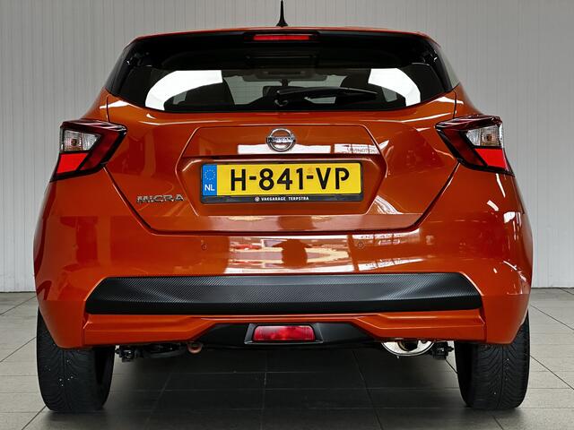 Nissan MICRA 1.0L Acenta/ LED Dagrijverl./ 16''LMV/ Stoelverw./ Camera/ DAB+/ Apple+Android/ Clima/ Navi/ Cruise/ Bluetooth/ Multi.LEDER.Stuur/ Elek.Pakket/ Isofix/ PDC Achter.