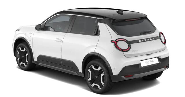 Nissan MICRA EVOLVE 52 kWh 150PK | Google Navigatie | Harman Kardon Audio | Stoel- en Stuurverwarming | 18'' Lichtmetalen Velgen | Draadloze Apple CarPlay & Android Auto | Tot 419KM Actieradius! | Nieuw te bestellen