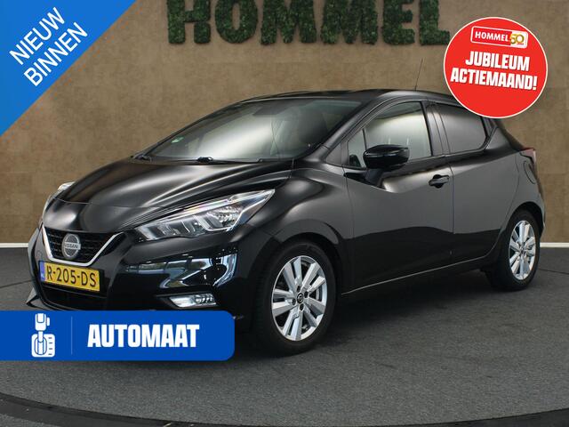 Nissan MICRA 1.0 IG-T N-Connecta - AIRCO - CAMERA - CRUISE CONTROL - 4 X ELEKTRISCHE RAMEN - ARMSTEUN VOOR - 16 INCH LICHT METALEN VELGEN - DODEHOEK DETECTIE - PARKEERSENSOREN ACHTER - LICHT/ REGENSENSOR