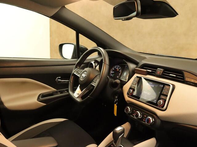 Nissan MICRA 1.0 IG-T N-Connecta - AIRCO - CAMERA - CRUISE CONTROL - 4 X ELEKTRISCHE RAMEN - ARMSTEUN VOOR - 16 INCH LICHT METALEN VELGEN - DODEHOEK DETECTIE - PARKEERSENSOREN ACHTER - LICHT/ REGENSENSOR