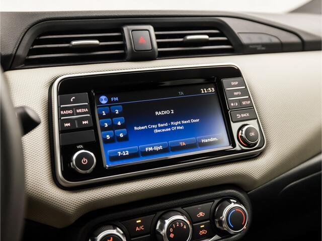 Nissan MICRA 0.9 IG-T Acenta (APPLE CARPLAY, LM VELGEN, SPORTSTOELEN, CRUISE, ELEK PAKKET, NIEUWE APK, NIEUWSTAAT)